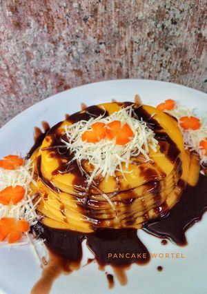 Foto resep Pancake Wortel