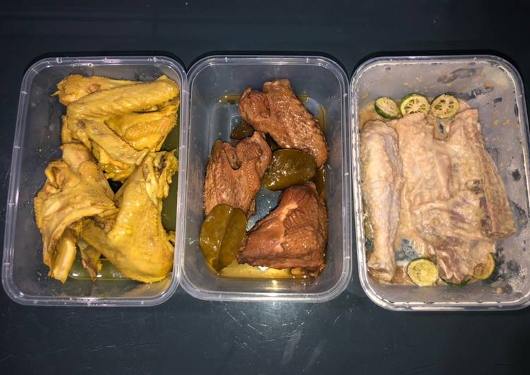 69🍒 Ayam goreng 3 resep beda