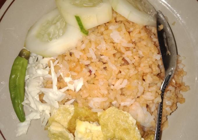 Nasi goreng sederhana simple