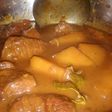 Semur daging campur kentang