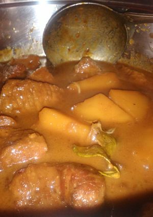 Foto resep Semur daging campur kentang