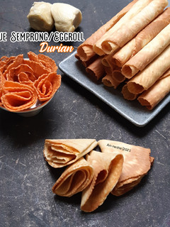 Foto resep 128.Kue Semprong/Eggroll Durian