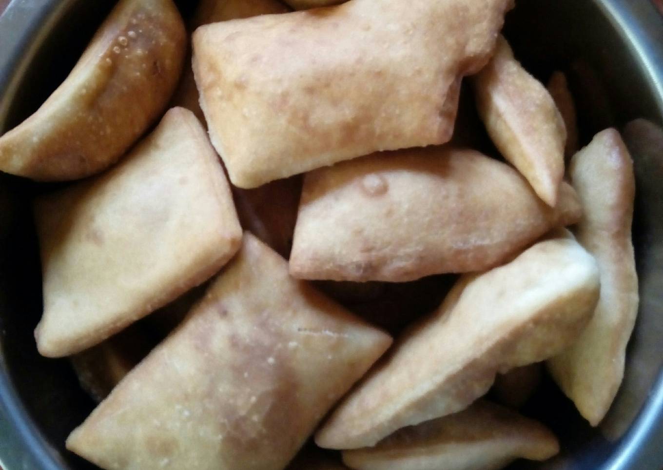 Home made Mandazis