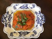 A picture of honey glaze carrot