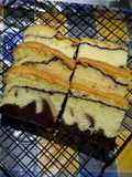 Topo Map Choco Ogura Cake