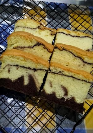 Foto resep Topo Map Choco Ogura Cake