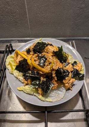 A picture of Lemon-Miso Chicken.