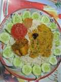 Plain rice with mong masur dal. #cookpadApp