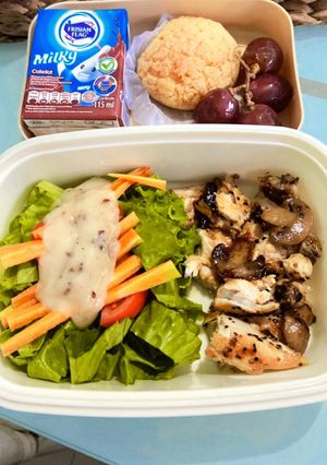 Foto resep Salad Chicken Steak simple
