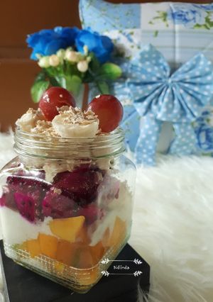 Foto resep Fruit mix yogurt #BikinRamadanBerkesan