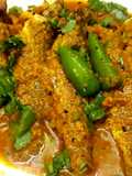 Shorshe Posto Parshe/Mullet fish in mustard poppy seed paste