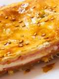 Ham and Cheese Puff Pastry Empanada