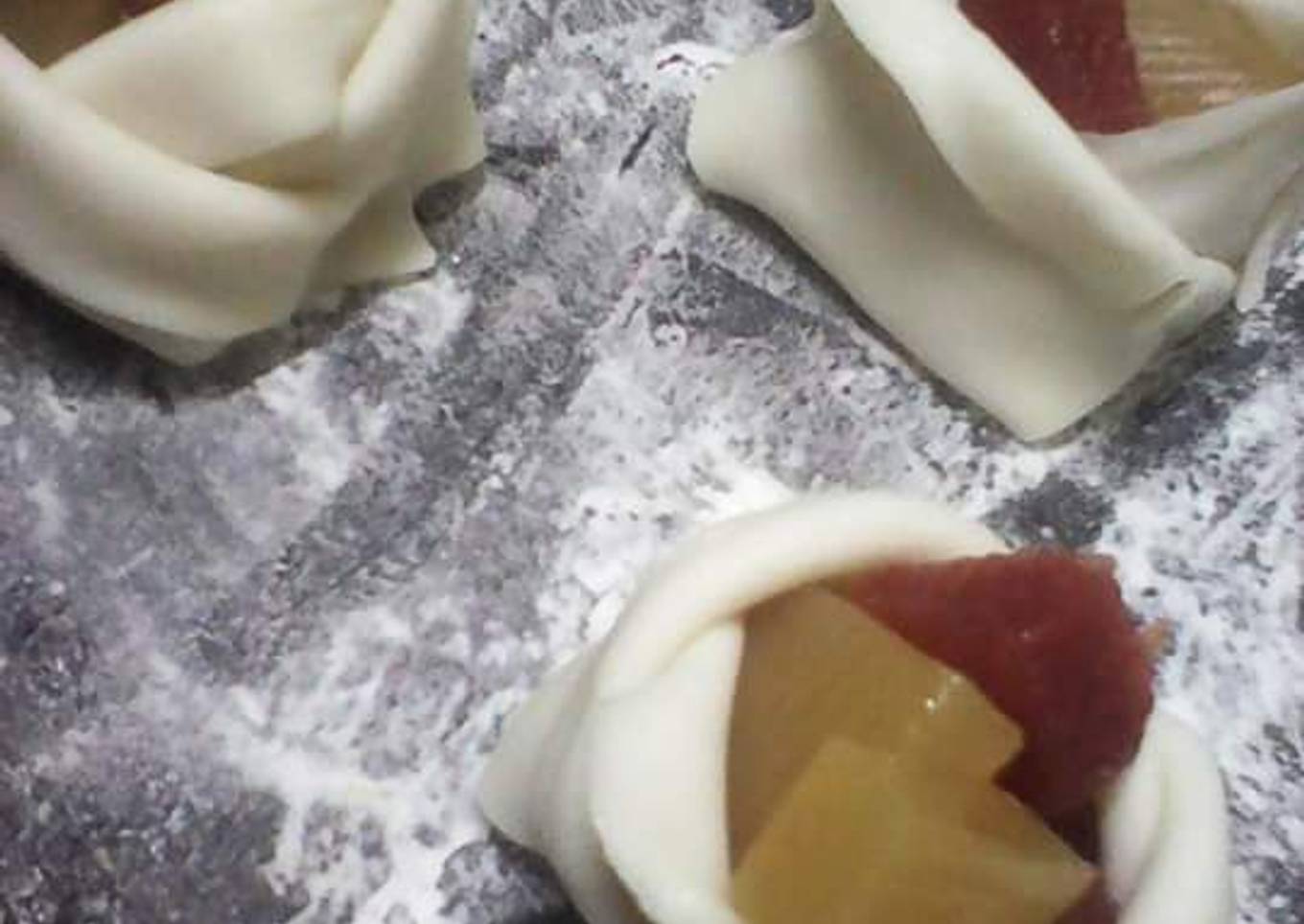 Rosas de Membrillo y Batatas