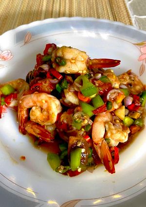 Foto resep Sambal pecit udang 🍤