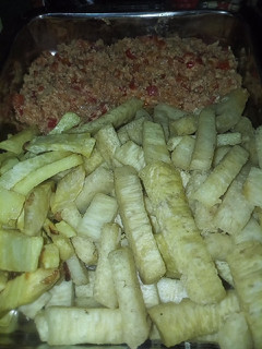 A picture of Fried yam.