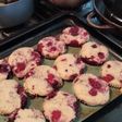 Muffins de frambuesa