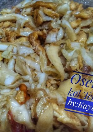 Foto resep Oseng kol telur