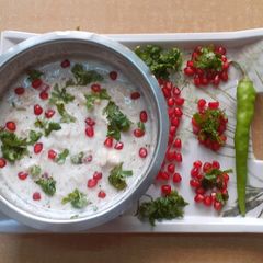 A picture of Curd Fruit Raita.