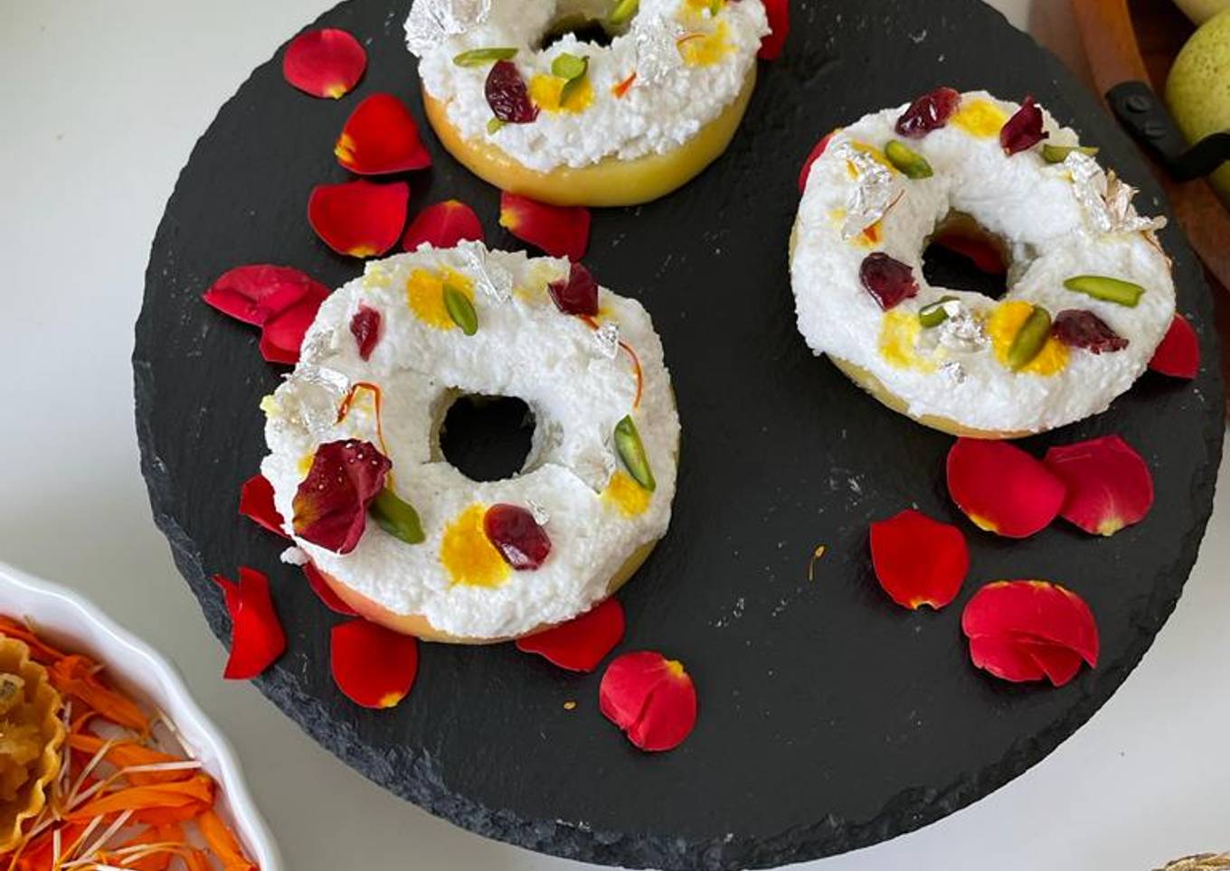 Apple and Pear Sandesh