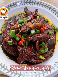 Gambar 👩🍳Chicken Wings Coca Cola