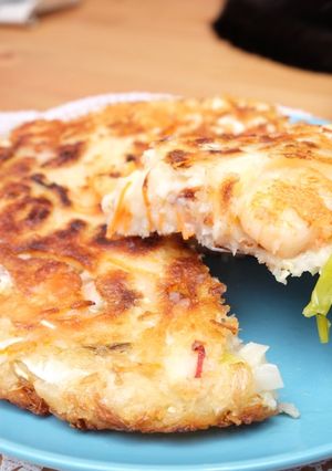 海鮮煎餅 的食譜成品照片