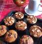 Cara Gampang Membikin Resep Banana Choco chips and Raisin Almond MUFFIN yang Lezat Sekali Anti Ribet, Mantap
