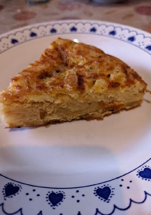 Una foto de Tortilla de papas sencilla