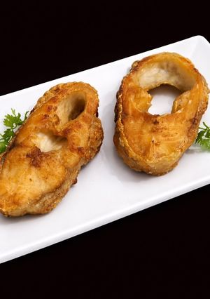 Hình của món SP.0024 - Cá Điêu Hồng Muối Chiên.