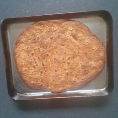 A picture of Baked Rosemary an Garlic Flat Bread.