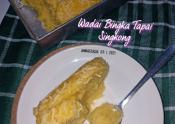 Wadai BingkaTapai Singkong