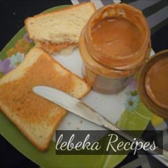 A picture of Home Made Peanut Butter.
