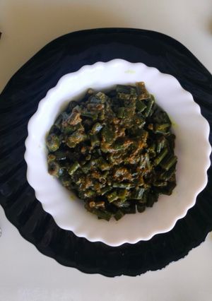 A picture of Mogri sabji.