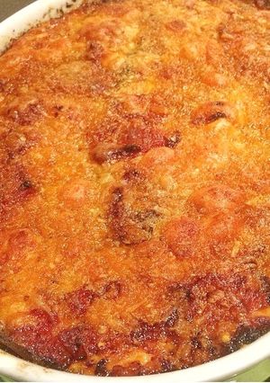 A picture of Melanzane alla Parmagiana (Aubergine Parmigiana).