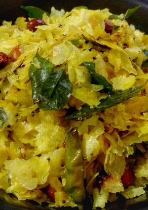 A picture of Roasted Poha.