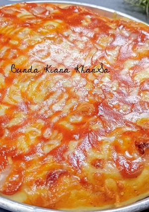 Foto resep Pizza lembut tanpa Ulen