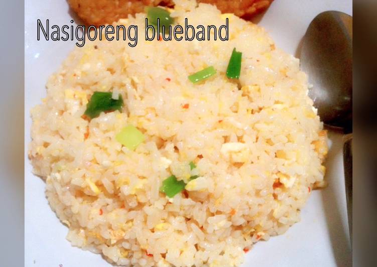 Cara Gampang Membuat Nasi goreng blueband, Sempurna
