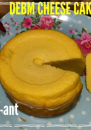 Foto resep DEBM Cheese Cake tanpa mixer pakai magic com