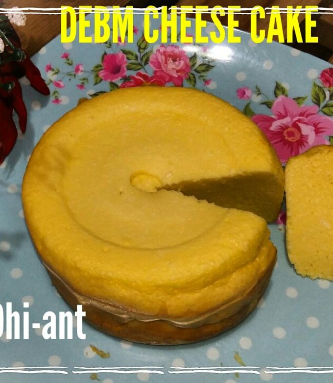 Foto resep DEBM Cheese Cake tanpa mixer pakai magic com