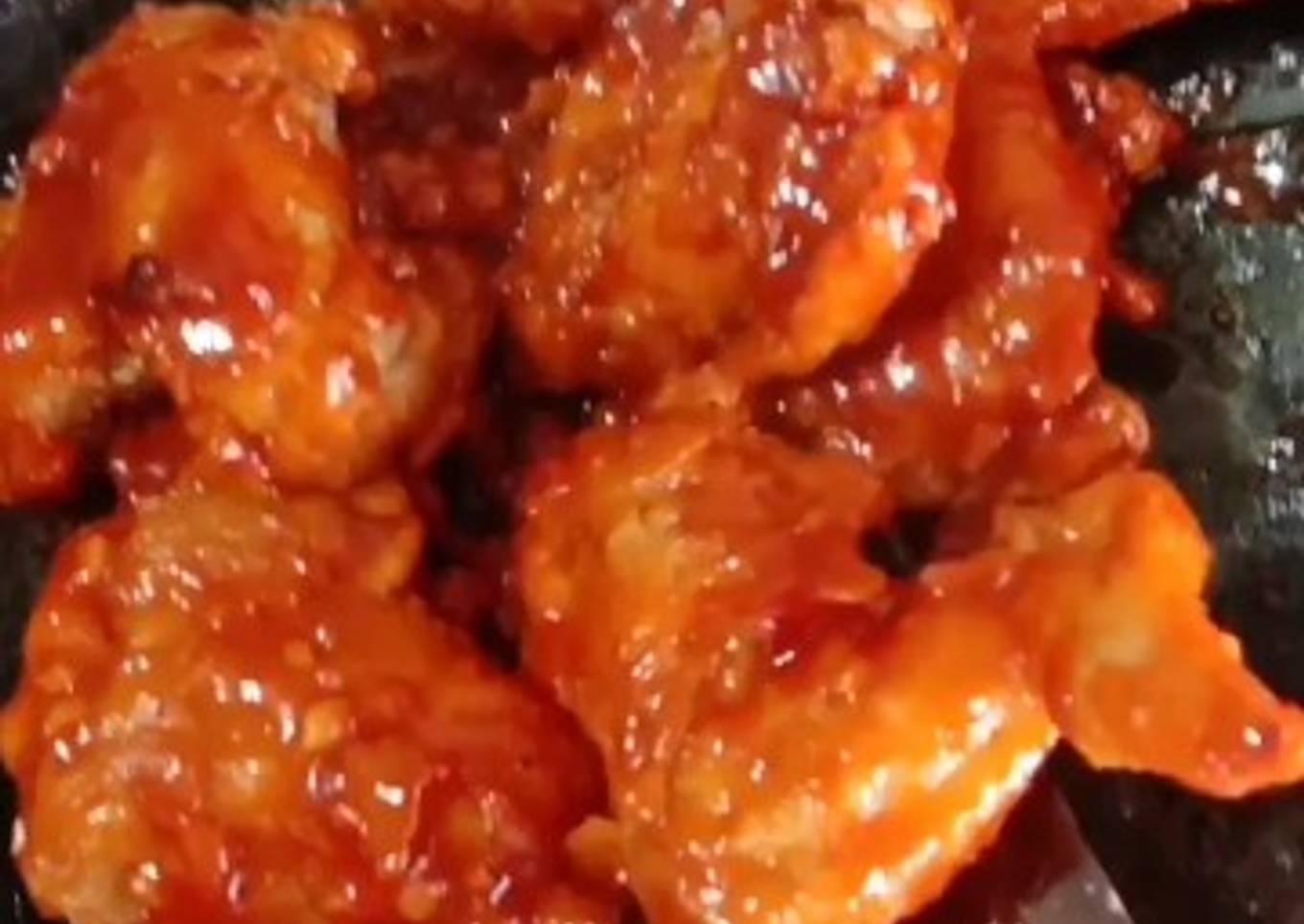 Ayam saus theriyaki