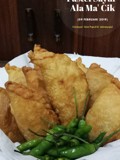 Foto resep Pastel Sayur ala Ma' Cik