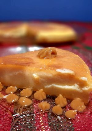 Una foto de Flan casero
