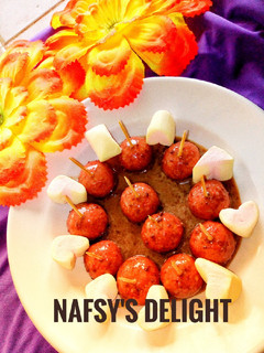 A picture of Coco and choco balls.