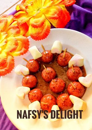 A picture of Coco and choco balls.