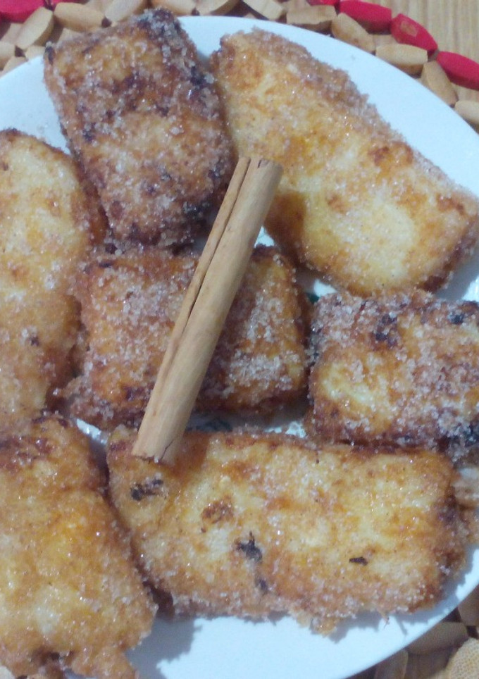 Una foto de Leche frita