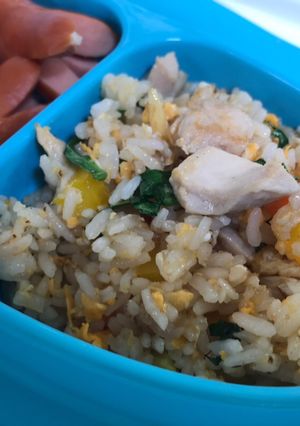 รูปของ ข้าวผัดไก่เบบี๋ (อาหารเด็ก)