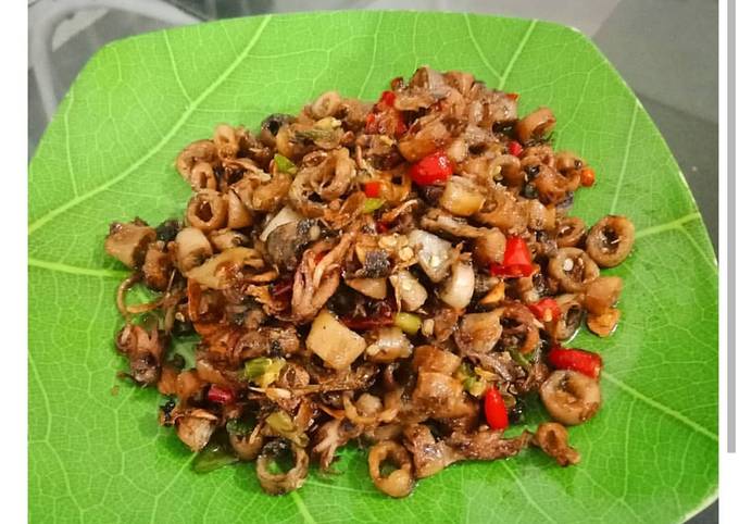 Sambal cumi kering