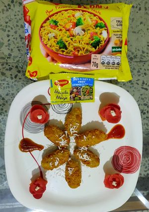 A picture of Maggi cheese Roll.