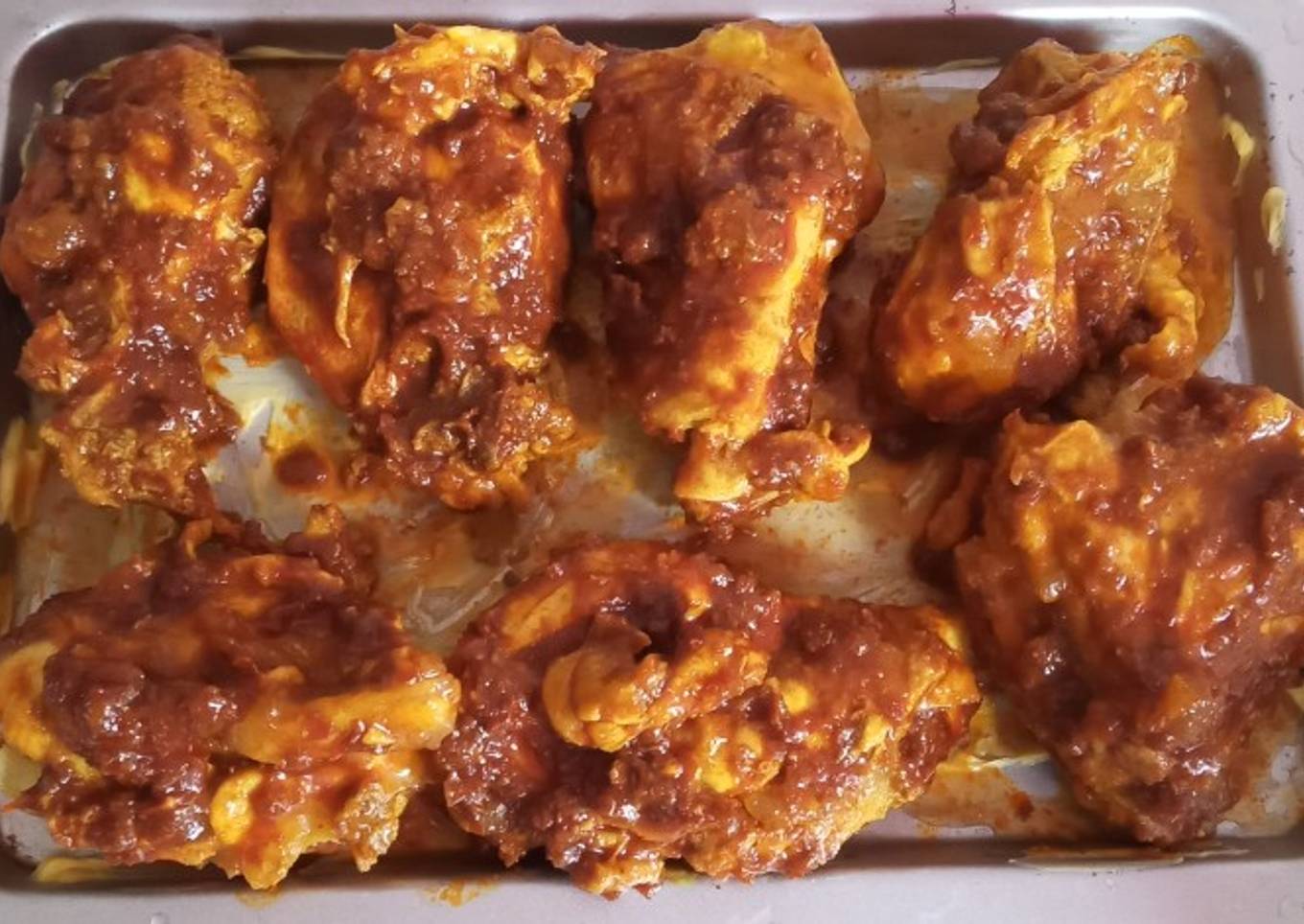 🍗Ayam panggang mentega rujak🍗