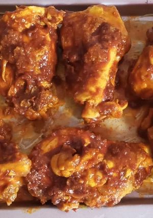 Foto resep 🍗Ayam panggang mentega rujak🍗
