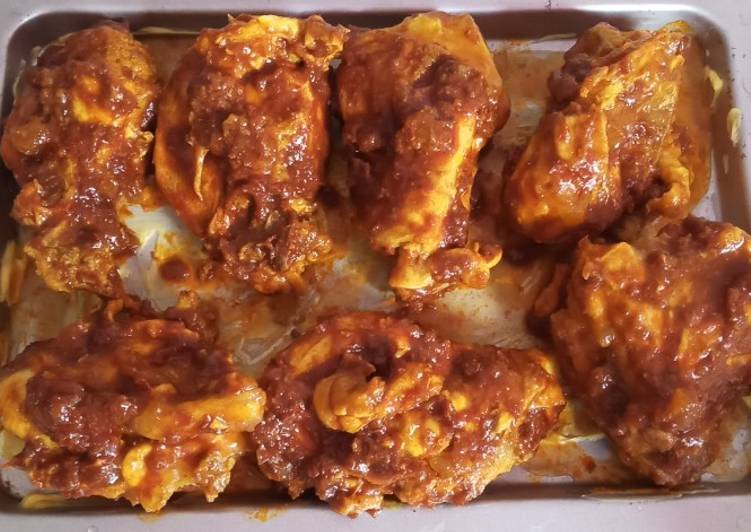 Resep 🍗Ayam panggang mentega rujak🍗 yang Lezat Sekali